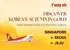 Discover Korea's Golden Autumn: T'way Air's Seasonal Deals from Singapore