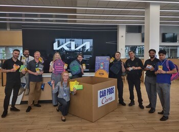 Car Pros Kia Renton, WA - Car Pros Cares School Supplies Donations 2025
