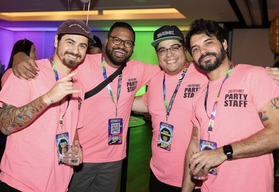 BeatBox Beverages has grown into one of the fastest-growing ready-to-drink (RTD) brands in the U.S. by putting people at the center. Pictured: BeatBox team members celebrating the company’s culture of connection and collaboration.