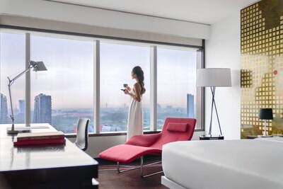 Le Méridien Saigon boasts panoramic views of the Saigon River and the Ba Son Bridge. (PRNewsfoto/Le Méridien Saigon)