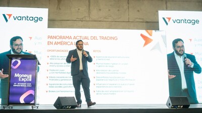 Vantage Shines as Titanium Sponsor at Money Expo Chile 2025 (PRNewsfoto/Vantage)