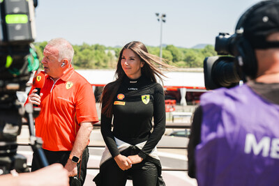 Laura Villars racing