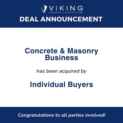 Concrete & Masonry Business has been acquired by Individual Buyers