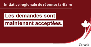 Les entreprises des Prairies touchées par les perturbations du commerce mondial peuvent maintenant présenter une demande de financement dans le cadre de l'Initiative régionale de réponse tarifaire