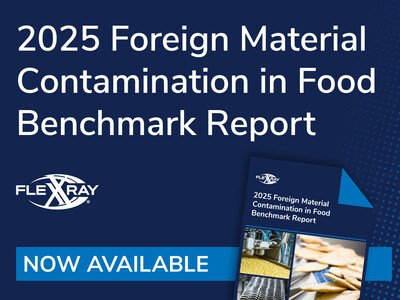 New Data Alert: FlexXray’s 2025 Benchmark Report reveals the latest trends in food safety and foreign material contamination.