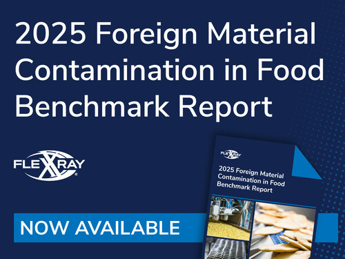 New Data Alert: FlexXray’s 2025 Benchmark Report reveals the latest trends in food safety and foreign material contamination. New Data Alert: FlexXray’s 2025 Benchmark Report reveals the latest trends in food safety and foreign material contamination.