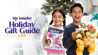 The Toy Insider’s 20th annual Holiday Gift Guide is it biggest one yet, with nearly 400 toys from 182 toymakers. The hottest toys and games for 2025 are broken out into three toy lists: the Hot 20, STEM 10, and 12 Under $20.