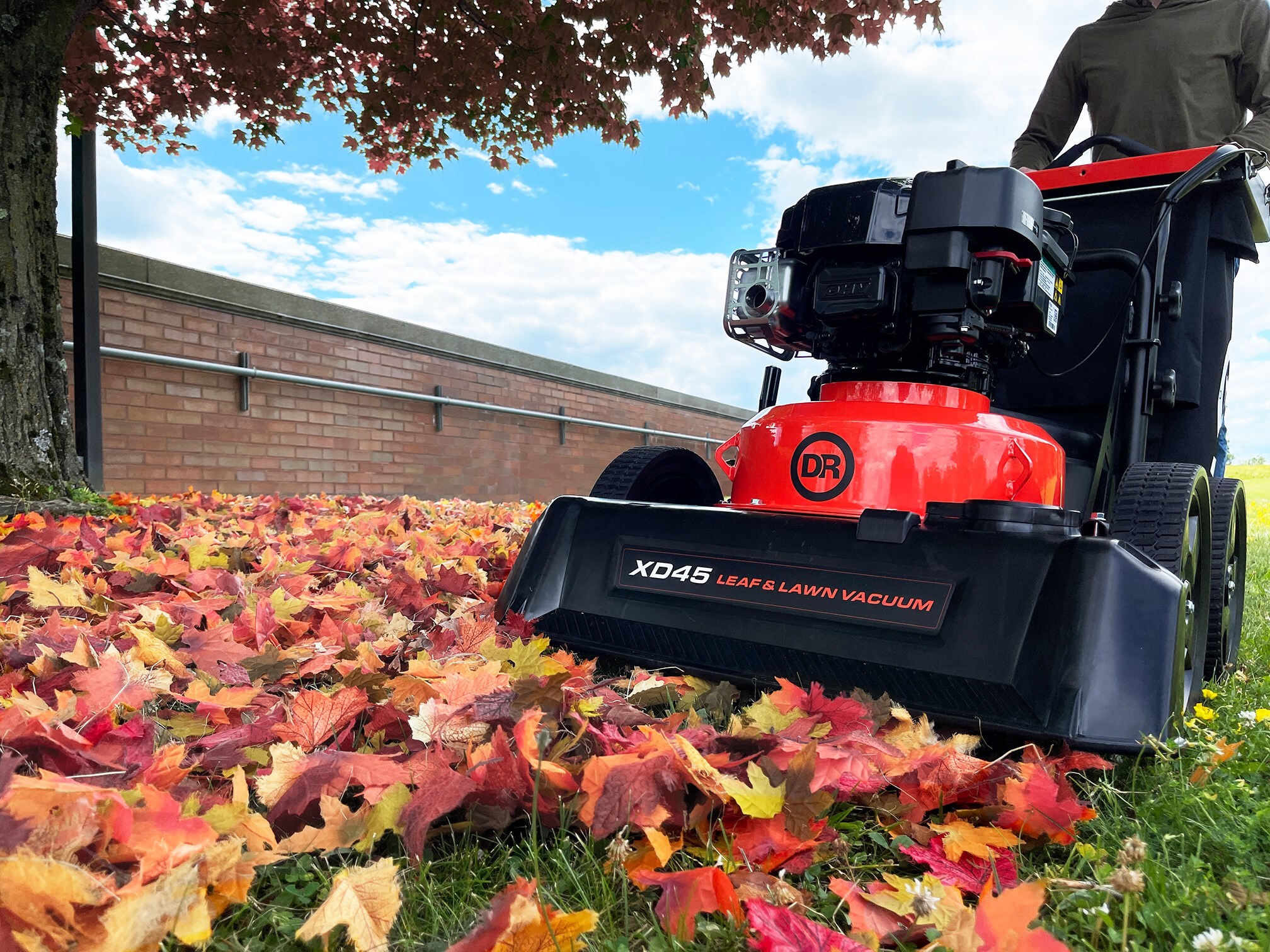 DR Power Introduces the XD45 Commercial Leaf & Lawn Vacuum: A New Force in Property Cleanup