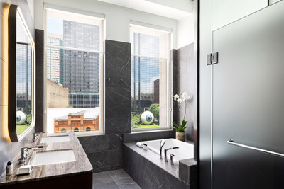 The Terrace Suite Bathroom at The Joule