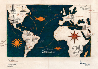 La Mar Around the World