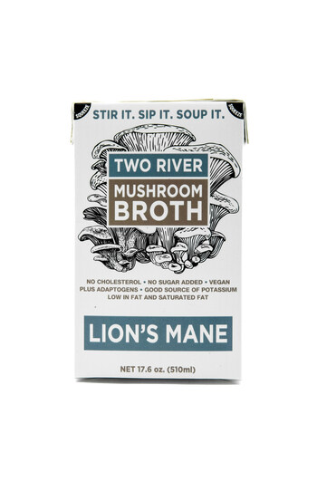 Two River Mushroom Lion's Mane broth delivers both culinary depth and the medicinal value of mushrooms in one of the easiest and tastiest ways to consume them.