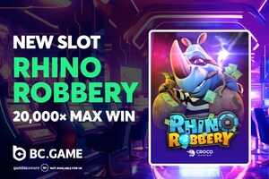 Rhino Robbery hits BC.GAME: high-volatility heist slot with Secure Reels