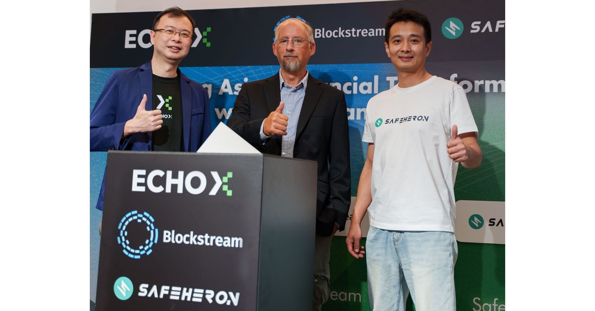 Powering Asias Financial Transformation with Bitcoin and RWA -- Blockstream, Safeheron, and EchoX Host an Exclusive Financial Leadership Summit in Tokyo