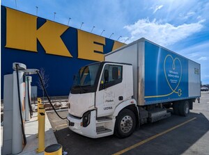 IKEA Canada franchit une étape importante vers l'objectif zéro émission : les véhicules électriques font plus de livraisons à domicile que les camions à essence