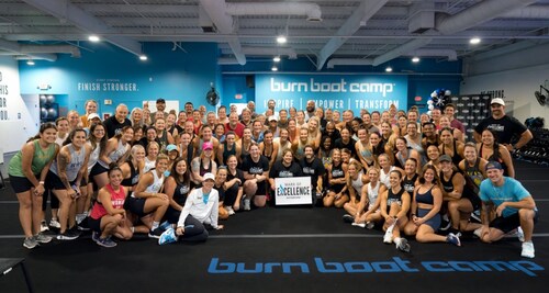 Burn Boot Camp Honors Longtime Franchise Partners for Outstanding Growth