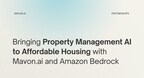 Bringing Property Management AI to Affordable Housing with Mavon and Amazon Bedrock
