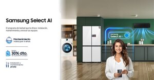 Samsung facilita unirse a Select AI: la suscripción para servicios de electrodomésticos puede realizarse con pagos mensuales