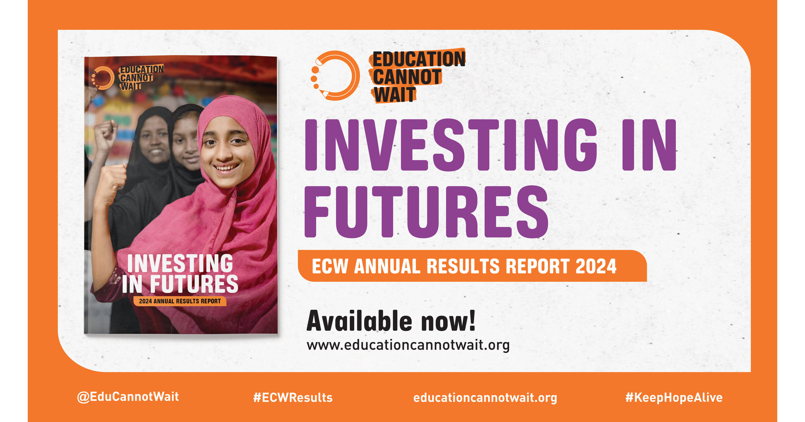 Investing in Futures: Education Cannot Wait Jangkau 14 Juta Anak yang Terdampak Krisis di Seluruh Dunia
