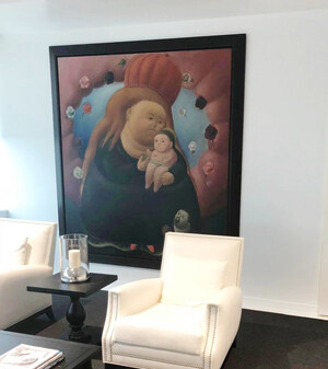 Obra de Botero en medio de una querella judicial