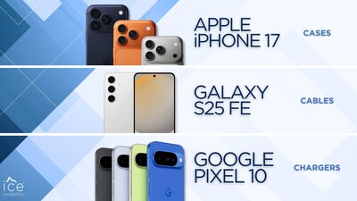 Ice Mobility Guarantees Day-One Accessory Availability for Fall 2025 Flagship Smartphone Launches