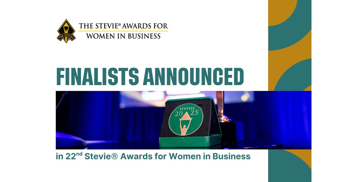 第 22 屆 Stevie® Awards for Women in Business 入圍名單公佈