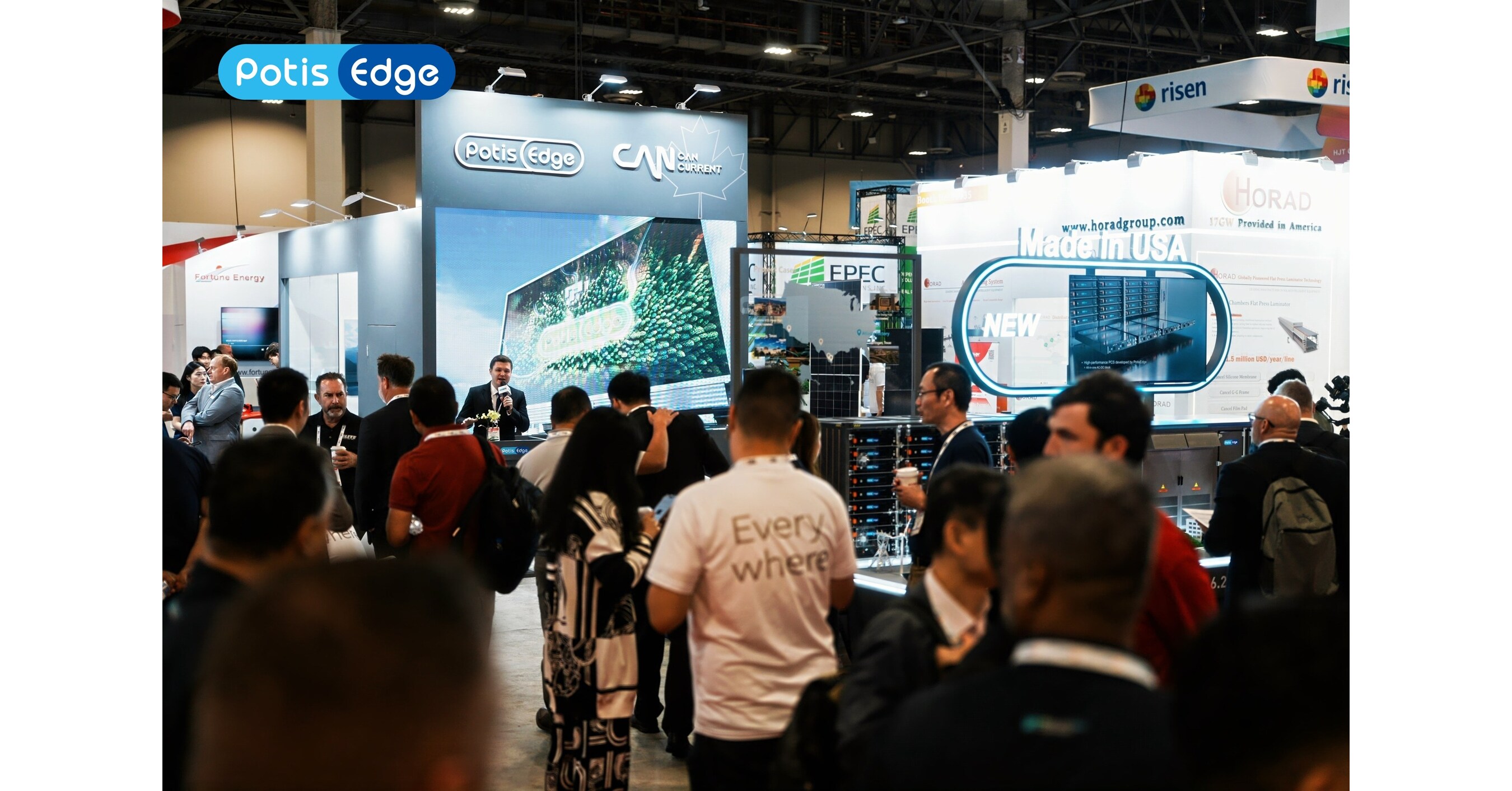 PotisEdge Announces Strategic Market Advancements and Next-Generation Energy Storage Solutions at RE+ 2025, Reinforcing North American Presence