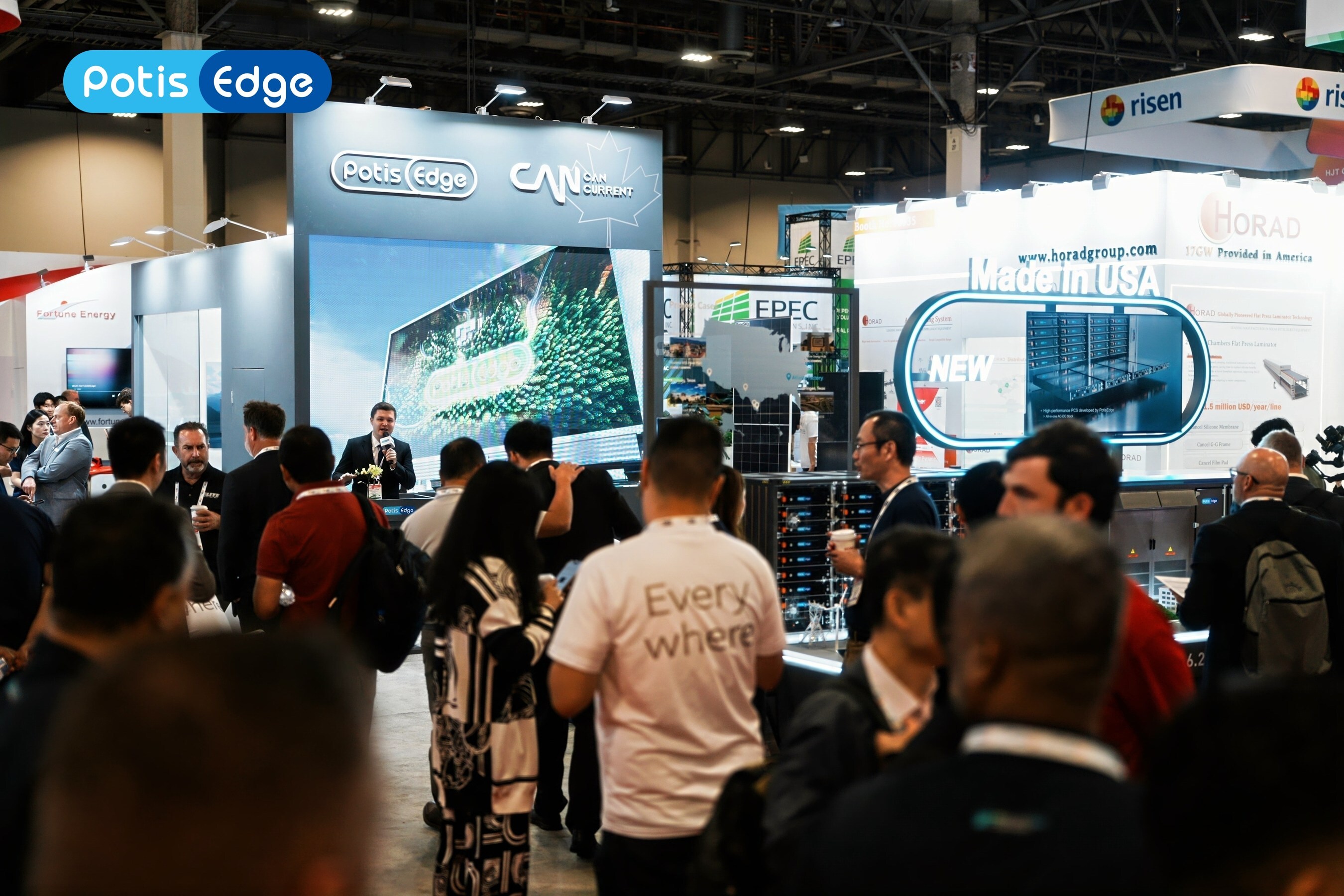 PotisEdge Announces Strategic Market Advancements and Next-Generation Energy Storage Solutions at RE+ 2025, Reinforcing North American Presence