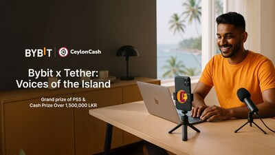Innovation in the Island Nation: Bybit  Collaborates with Tether to Empower Authentic  Content Creation in Sri Lanka (PRNewsfoto/Bybit)