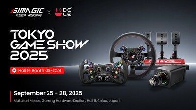 Simagic × DELE – Showcasing the Future of Sim Racing at Tokyo Game Show 2025