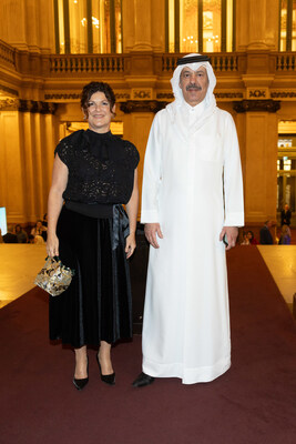 Qatar's ambassador to Argentina H.E. Battal Al Dosari and Minister of Culture for the City of Buenos Aires H.E. Gabriela Ricardes attended Qatar Philharmonic Orchestra's debut at Teatro Colón