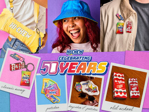 HI-CHEW® Turns 50 Globally: Celebrate with 5 Limited-Edition Merchandise Items