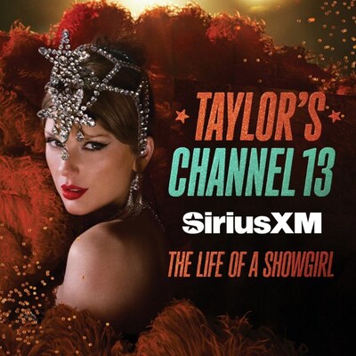 SiriusXM Canada launches 24/7 Taylor Swift music channel, Taylor’s Channel 13 (CNW Group/Sirius XM Canada Inc.)