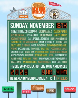 New York BagelFest 2025 Lineup