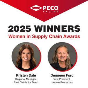 PECO Pallet Celebrates Two Leaders Recognized Among Women in Supply Chain Award Winners for 2025