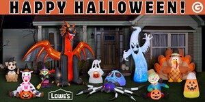 Say Hello to Halloween: Festive Inflatables Arrive at Lowe's