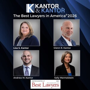 Four Kantor &amp; Kantor Attorneys Honored in The Best Lawyers in America® 2026 Edition