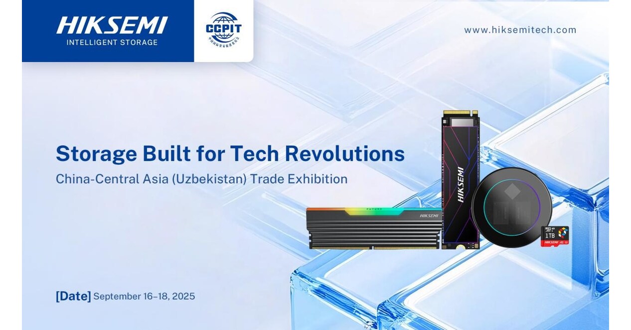 Targi China-Central Asia Expo 2025 - HIKSEMI prezentuje zaawansowane rozwiązania w zakresie przechowywania danych w erze cyfrowej