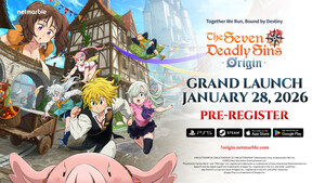 NETMARBLE'S OPEN-WORLD RPG, THE SEVEN DEADLY SINS: ORIGIN, SET FOR GLOBAL RELEASE IN JANUARY 2026