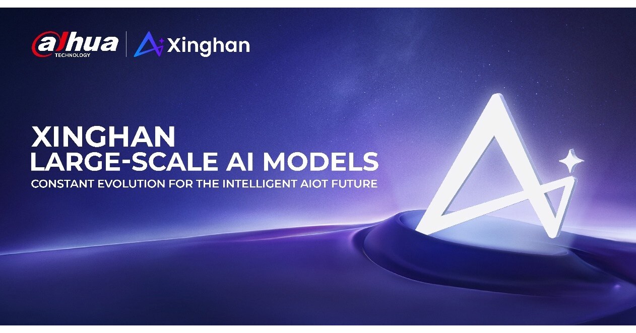 Ciągła ewolucja na rzecz inteligentnej przyszłości AIoT: Dahua Technology prezentuje wielkoskalowe modele AI Xinghan