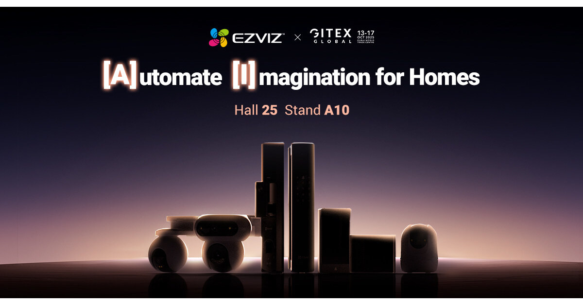 EZVIZ is ready to make its mark at GITEX 2025, showcasing its latest AI-powered smart home innovations with an engaging brand experience hall to captivate tech enthusiasts and industry partners Middle East – English Middle East – Arabic