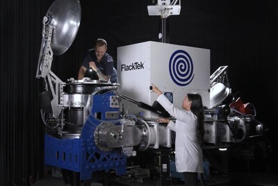 FlackTek MEGA is the world’s most sophisticated and largest high-speed bladeless planetary mixer.
