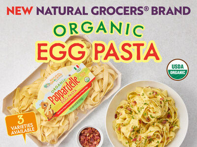 Premium, authentic egg pasta starts with the finest ingredients, but that’s only the beginning when it comes to Natural Grocers' new Organic Egg Pasta.