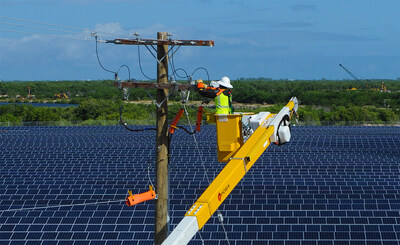 Solar Farm in Grand Cayman (CNW Group/Caribbean Utilities Company, Ltd.)