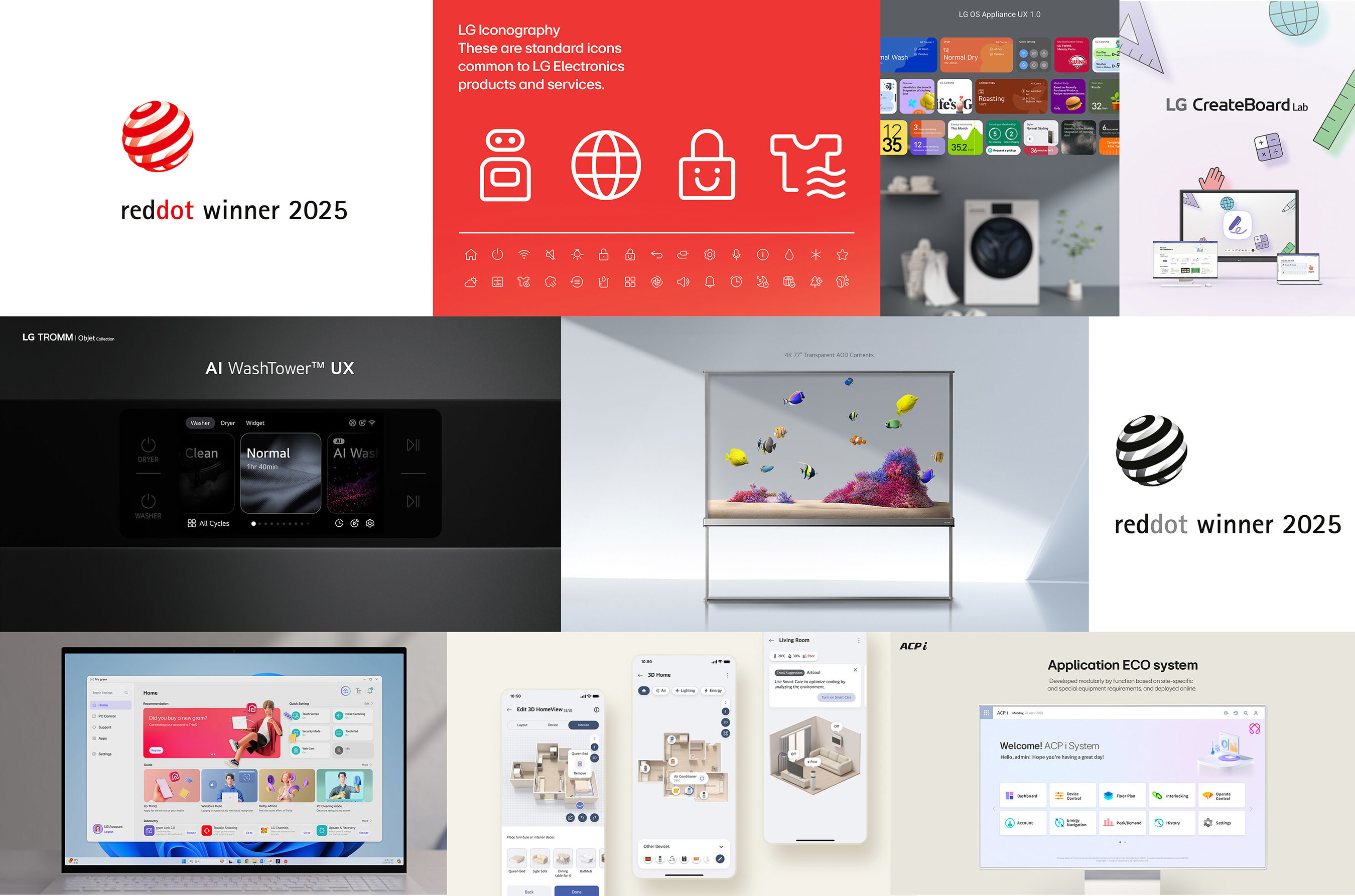 LG HONORED BY WORLD'S TOP THREE INDUSTRIAL DESIGN AWARDS FOR OUTSTANDING INNOVATION