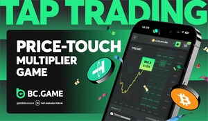 BC.GAME Launches Tap Trading, a Price-Touch Multiplier Game for Crypto Markets