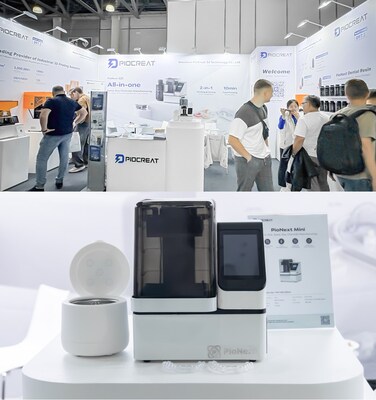 PioCreat Booth & PioNext Mini Dental 3D Printer