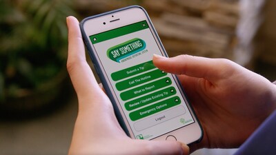 The tip came in through Sandy Hook Promise's Say Something Anonymous Reporting System. Law enforcement confirmed the threat was credible.