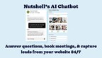 Graphic showing AI chat training and conversation interfaces