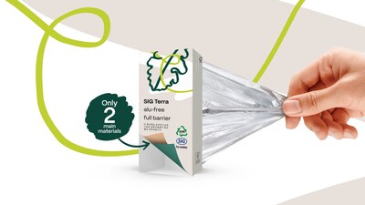 SIG, 국내 최초 '재활용 등급 (recyclable)' 기준에 부합하는 알루미늄 층이 없는   멸균팩 출시