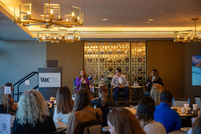 Lieutenant General Mary O’Brien (United States Air Force, Retired), Lieutenant General Lori Reynolds (United States Marine Core, Retired) address attendees with moderator Laura DePasquale, MS, Chair of WSWA’s WLC and Senior Vice President of Commercial Operations, Artisanal Wines at Southern Glazer’s Wine & Spirits.